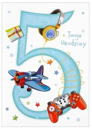 Karnet B6 Twoje urodziny HM200-985