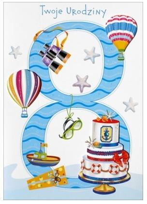 Karnet B6 Twoje urodziny HM200-988