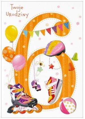 Karnet B6 Twoje urodziny HM200-996