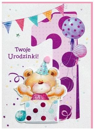 Karnet B6 Urodziny HM200-1404