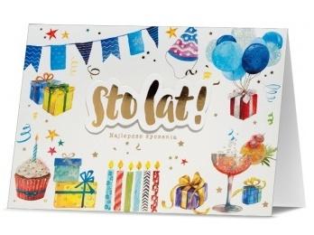 Karnet B6 Urodziny HM200-1590