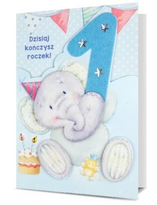 Karnet B6 Urodziny HM200-1640