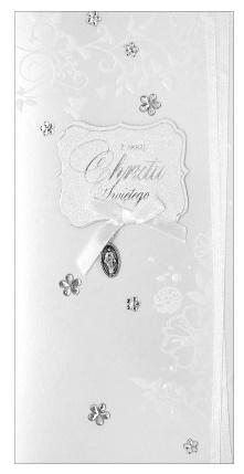 Karnet Chrzest KL HM100-617