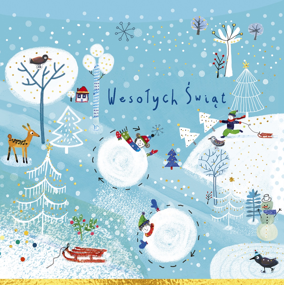 Karnet KW BN Zabawy na śniegu