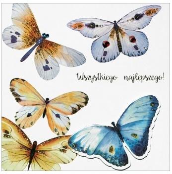 Karnet kw Serdeczne życzenia HM200-1204