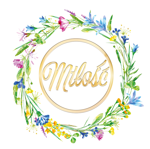 Karnet KW Ślub Kwiaty Lakier 3D