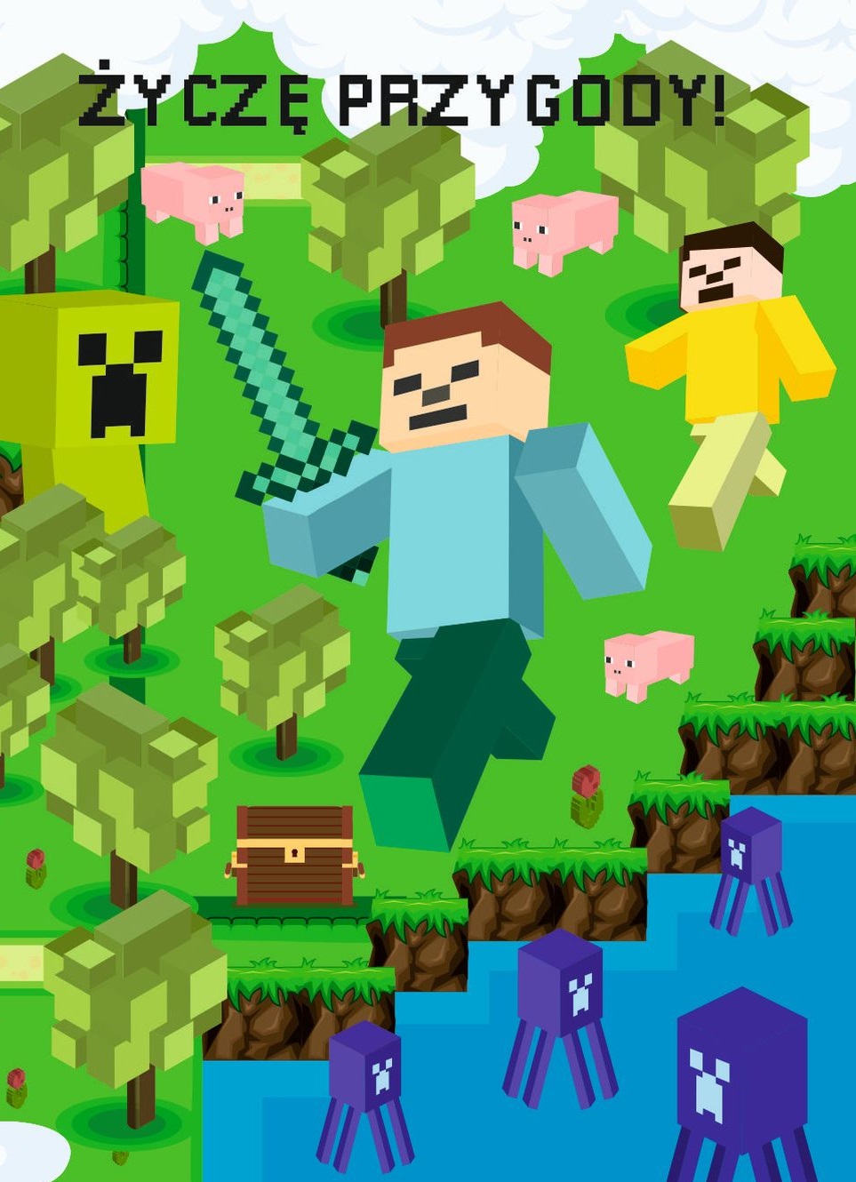 Karnet urodzinowy gra