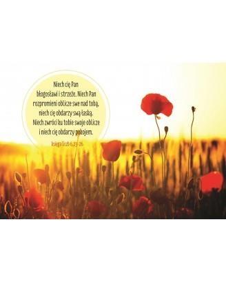 Kartka składana - Niech cię błogosławi Maki