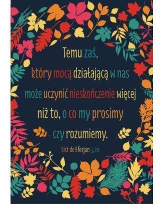 Kartka składana - Temu zaś który mocą