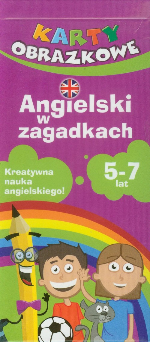 Karty dla dzieci - Angielski w zagadkach 5-7 lat