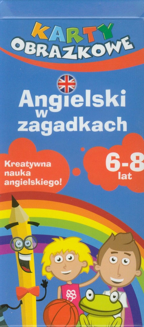 Karty dla dzieci - Angielski w zagadkach 6-8 lat