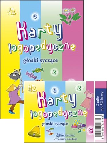 Karty logopedyczne syczące - pudełko