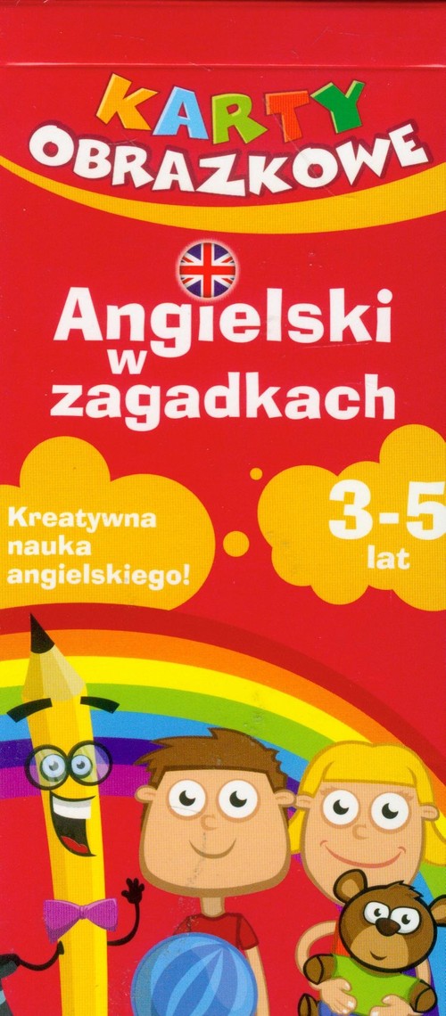 Karty obrazkowe. Angielski w zagadkach 3-5 lat