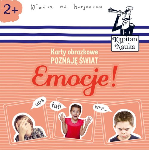Karty obrazkowe Poznaję świat Emocje! Kapitan Nauka