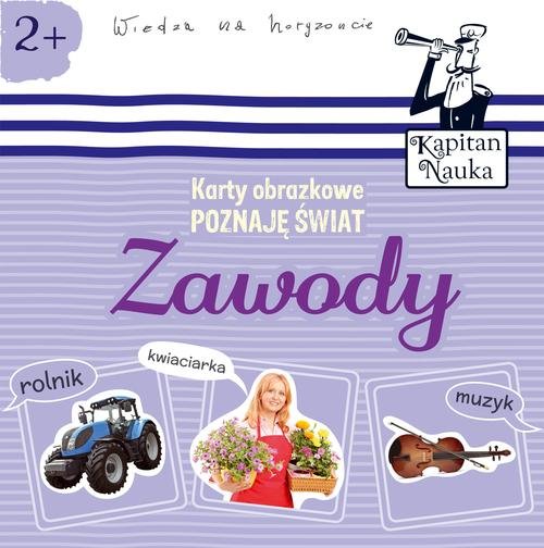Kapitan Nauka. Karty obrazkowe. Poznaję świat. Zawody (2+)