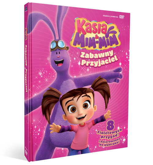 Kasia i Mim Mim Zabawny przyjaciel  Książka + DVD