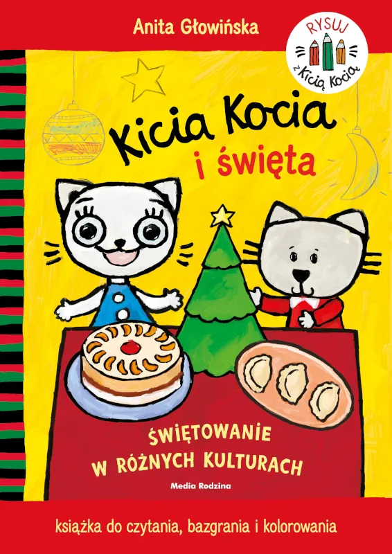 Kicia Kocia i święta Kolorowanka