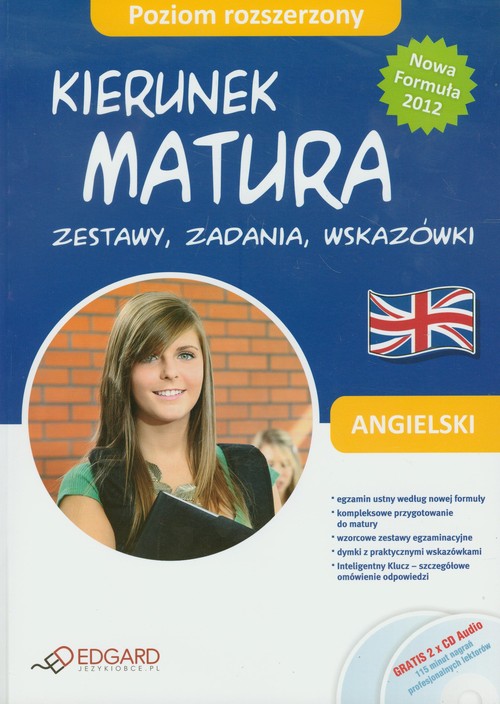 Kierunek matura Angielski Zestawy zadania wskazówki + 2CD