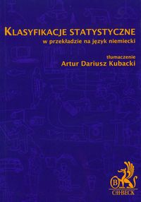 Klasyfikacje statystyczne w przekładzie na język niemiecki