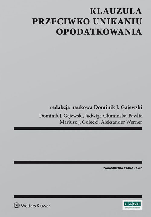 Klauzula przeciwko unikaniu opodatkowania