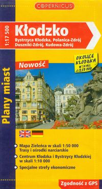 Kłodzko, Bystrzyca Kłodzka, Polanica-Zdrój, Duszniki-Zdrój, Kudowa-Zdrój plany miast