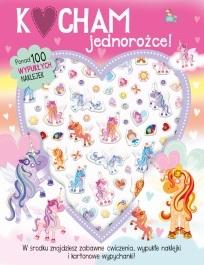 Kocham jednorożce. Ponad 100 wypukłych naklejek