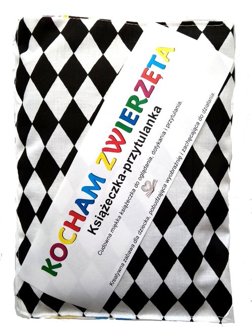 Kocham zwierzęta Książeczka-przytulanka