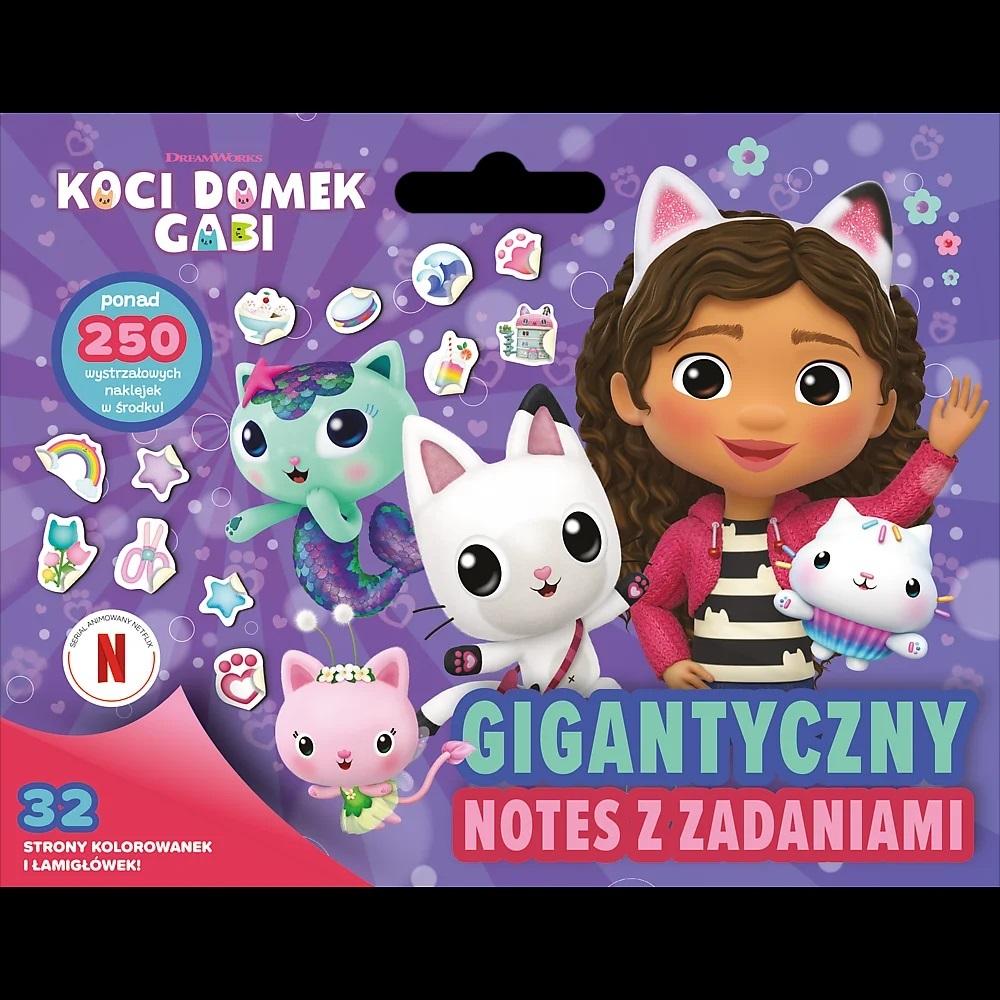 Koci Domek Gabi Gigantyczny notes z zadaniami
