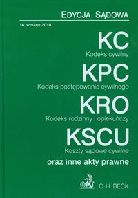 Kodeks cywilny Kodeks postępowania cywilnego Kodeks rodzinny i opiekuńczy Koszty sądowe cywilne