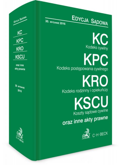 Kodeks cywilny Kodeks postępowania cywilnego Kodeks rodzinny i opiekuńczy Koszty sądowe cywilne