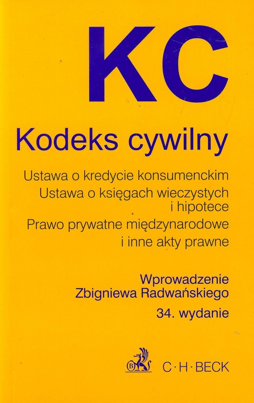 Kodeks cywilny Ustawa o kredycie konsumenckim Ustawa o księgach wieczystych i hipotece Prawo prywatn