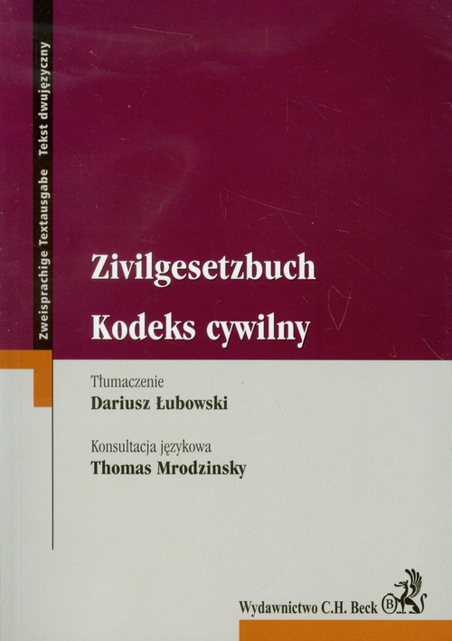 Kodeks cywilny (Zivilgesetzbuch) polsko-niemieckie