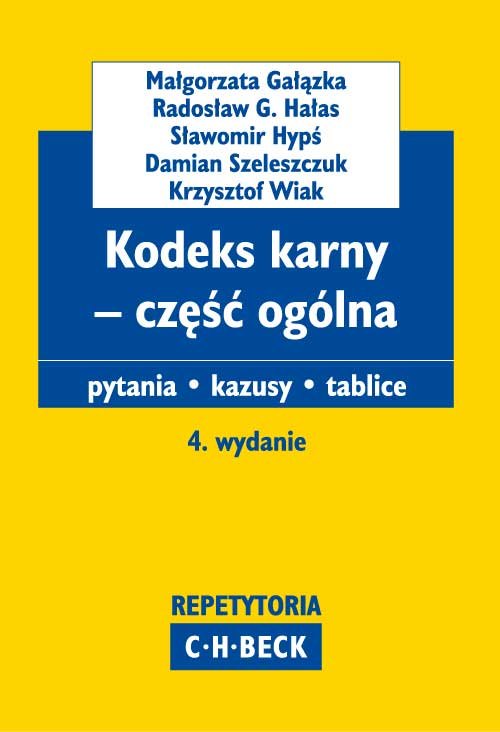 Kodeks karny - część ogólna