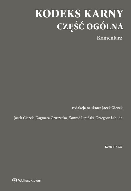 Kodeks karny Część ogólna Komentarz