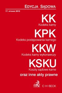 Kodeks karny Kodeks postępowania karnego Kodeks karny wykonawczy Koszty sądowe karne