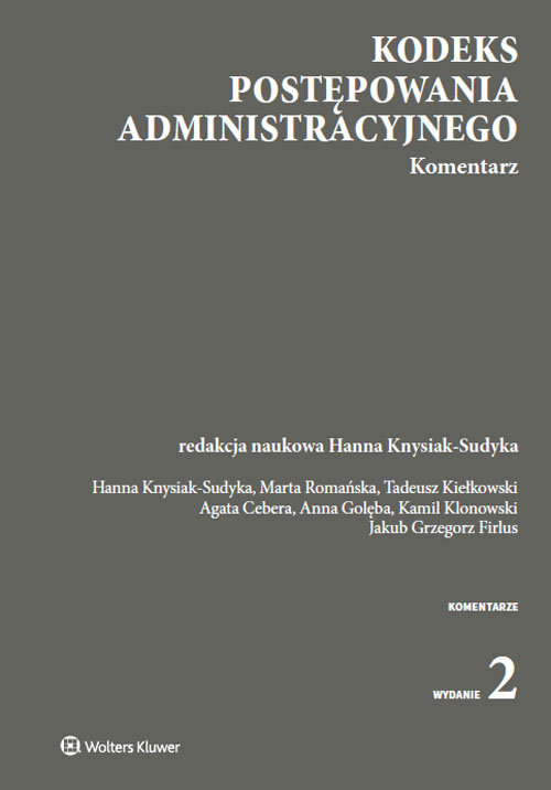 Kodeks postępowania administracyjnego Komentarz