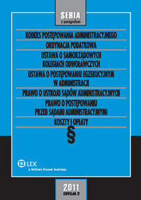 Kodeks postępowania administracyjnego Ordynacja podatkowa Ustawa o samorządowych kolegiach odwoławcz