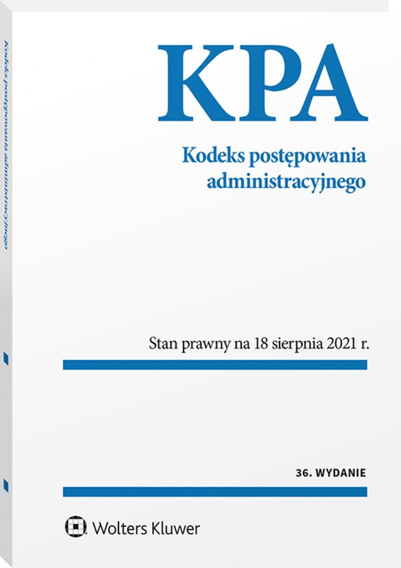 Kodeks postępowania administracyjnego Przepisy