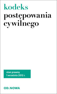 Kodeks postępowania cywilnego