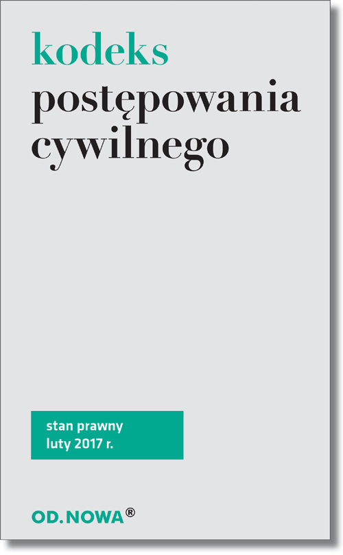 Kodeks postępowania cywilnego