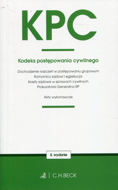 Kodeks postępowania cywilnego