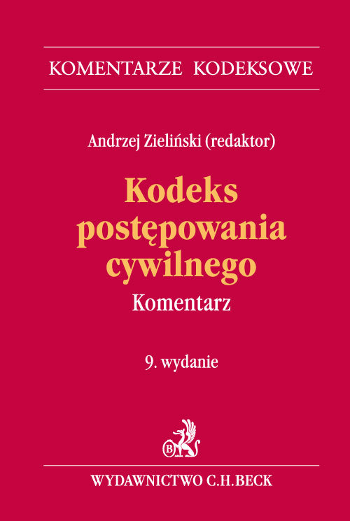 Kodeks postępowania cywilnego. Komentarz