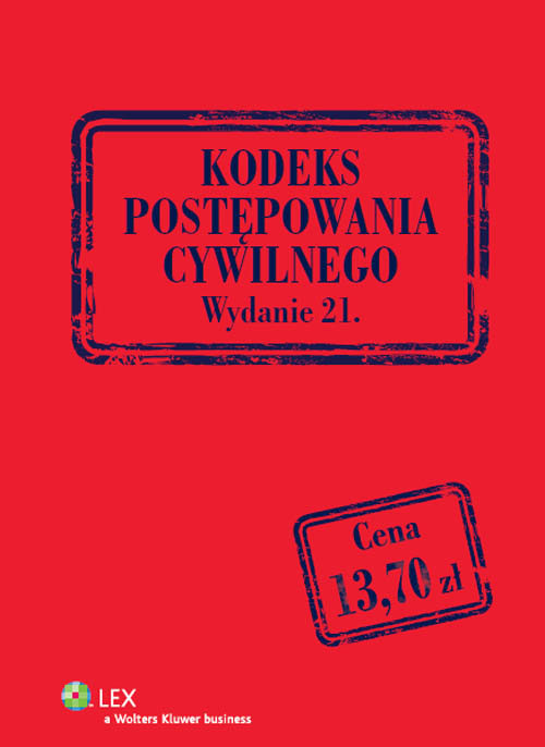 Kodeks postępowania cywilnego. Przepisy