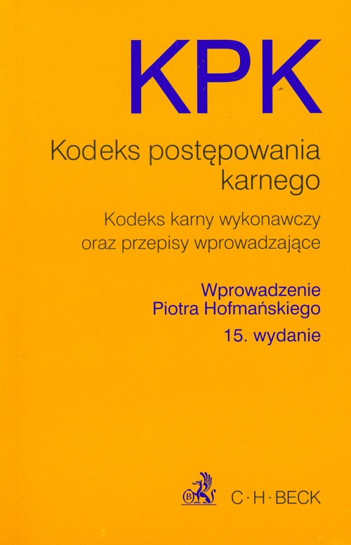 Kodeks postępowania karnego