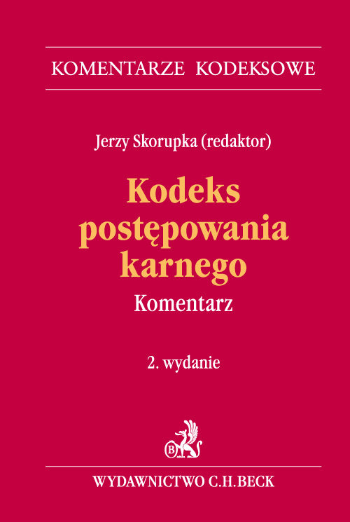 Kodeks postępowania karnego. Komentarz