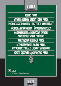 Kodeks pracy Wynagrodzenia, urlopy i czas pracy Promocja zatrudnienia i instytucje rynku pracy Ochro