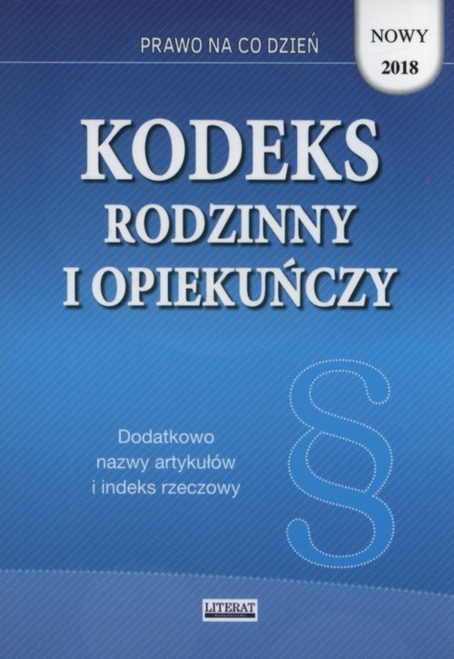 Kodeks rodzinny i opiekuńczy 2018