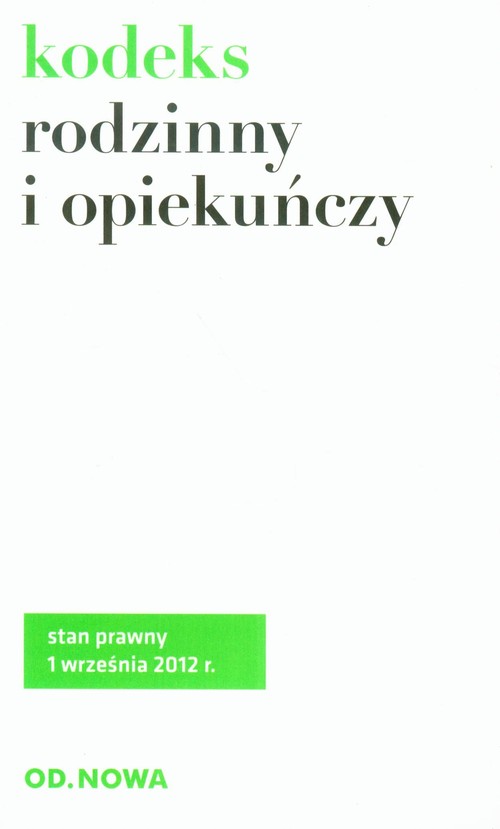 Kodeks Rodzinny i Opiekuńczy