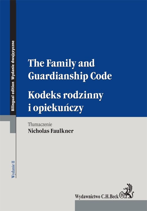 Kodeks rodzinny i opiekuńczy The Family and Guardianship Code