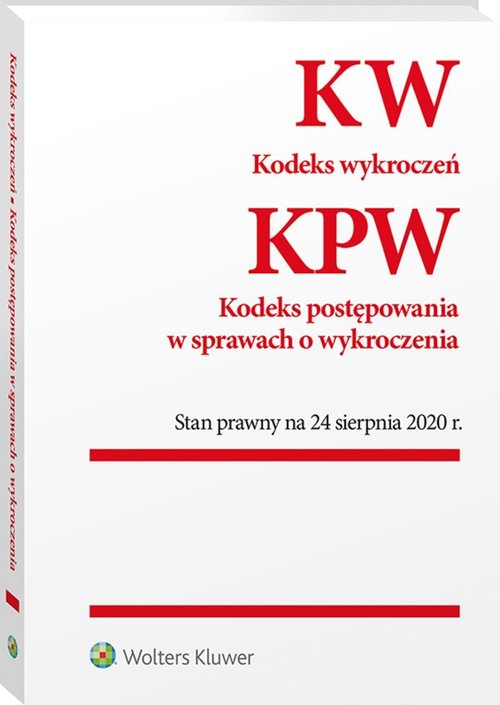 Kodeks wykroczeń Kodeks postępowania w sprawach o wykroczenia